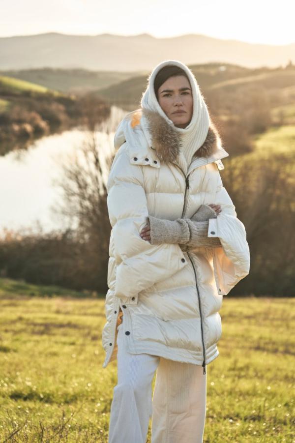 Piumino burro Violanti