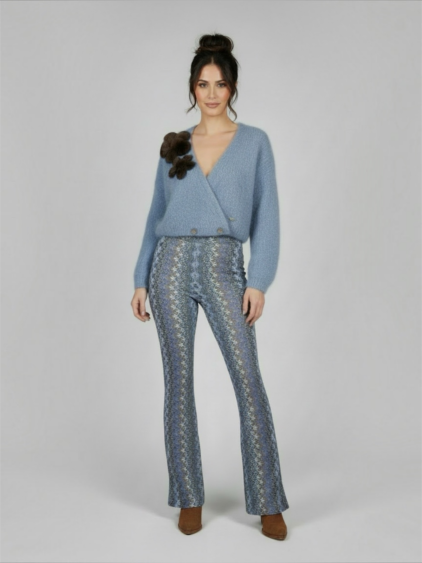 Cardigan azzurro Pho Firenze