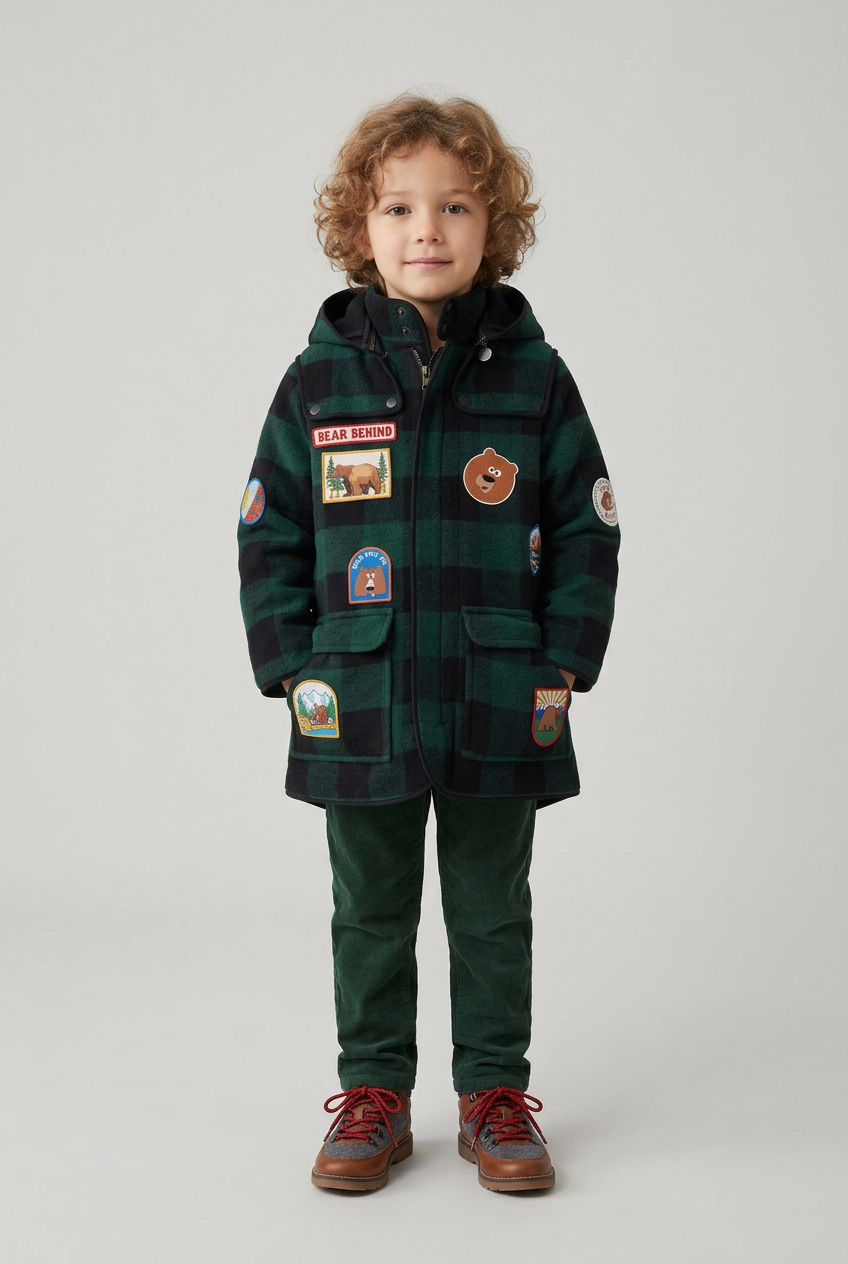 CAPPOTTO BEAR COLORFUL