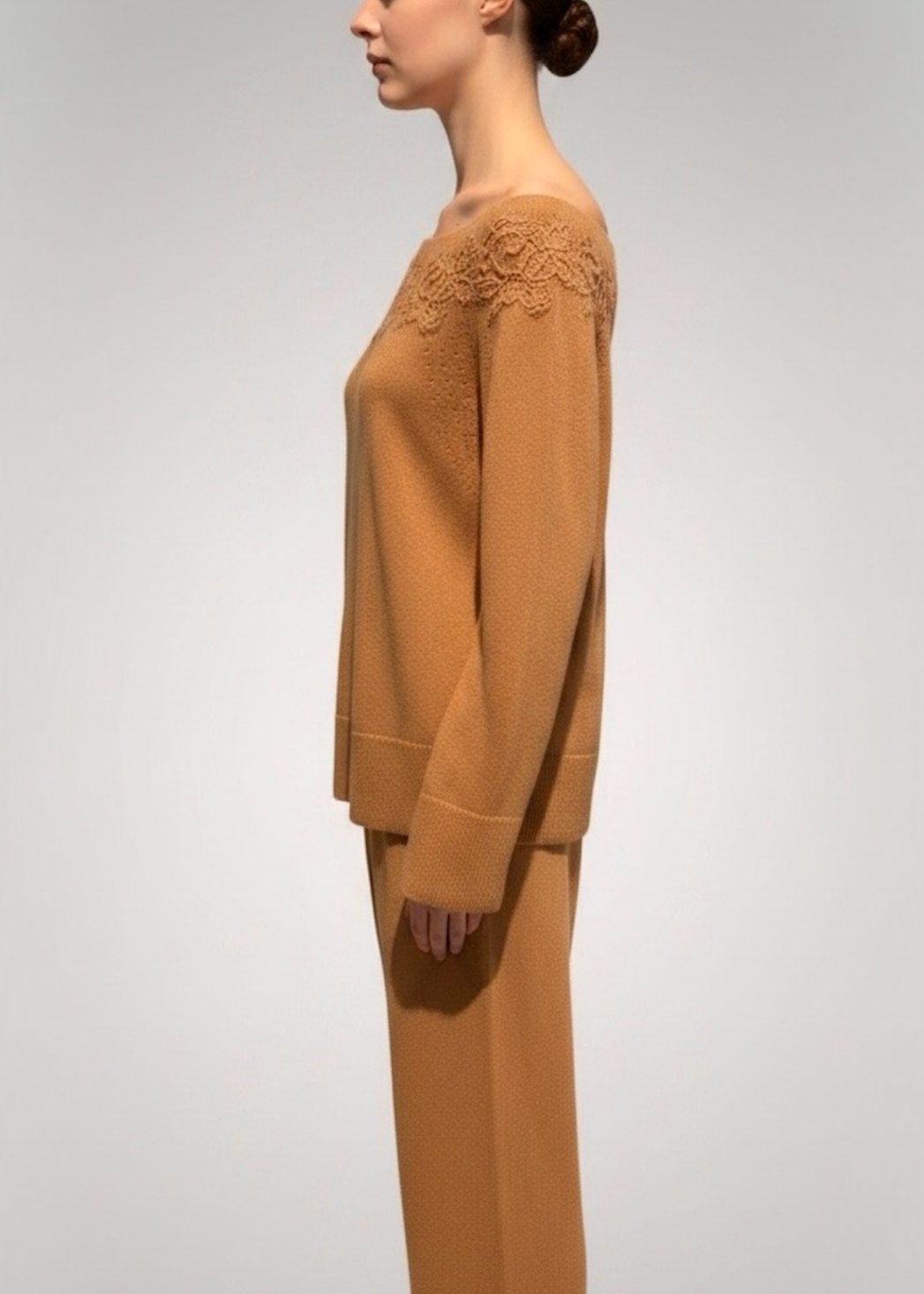 Maglia barchetta pizzo Ermanno Scervino