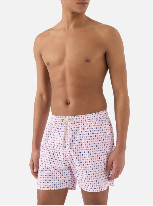 Boxer micro tie rosa Saint Barth