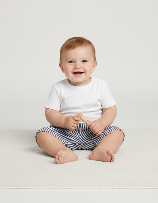PANTALONCINO RIGHE