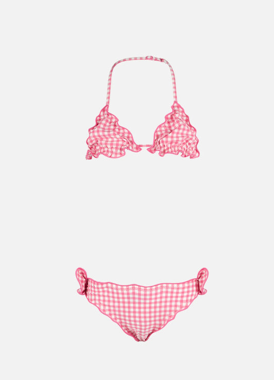 Costume Bikini Vichy Rosa