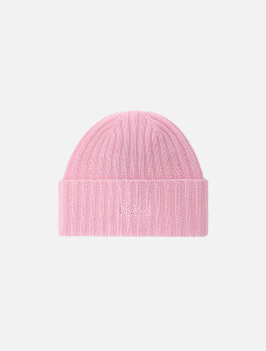 Berretto cashmere rosa Saint Barth
