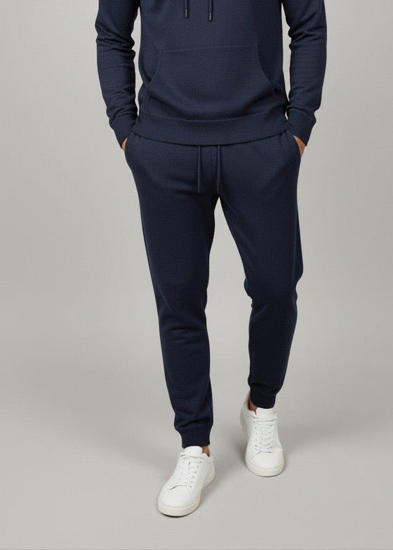Pantalone lana blu Saint Barth
