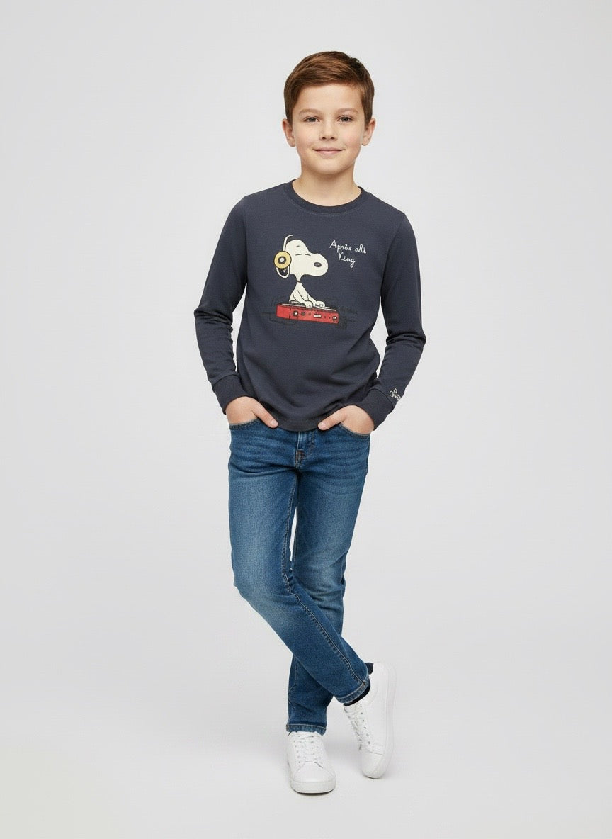 T-shirt bambino Snoopy Saint Barth