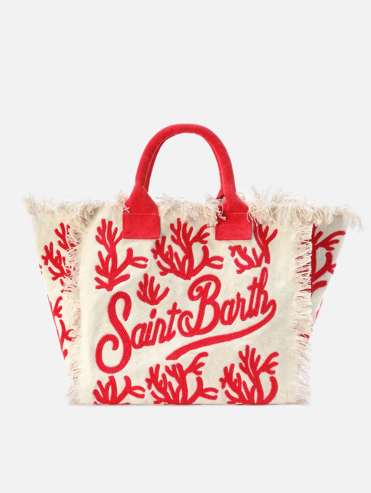 Shopper Vanity coral St. Barth
