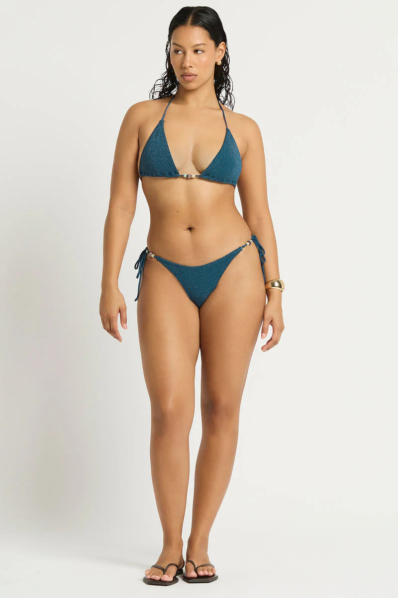 Bikini triangolo Ink lurex Bond-eye