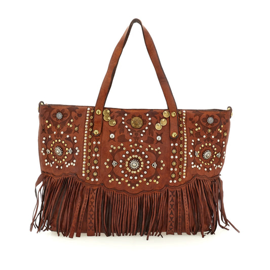 Borsa Carmen cognac Campomaggi