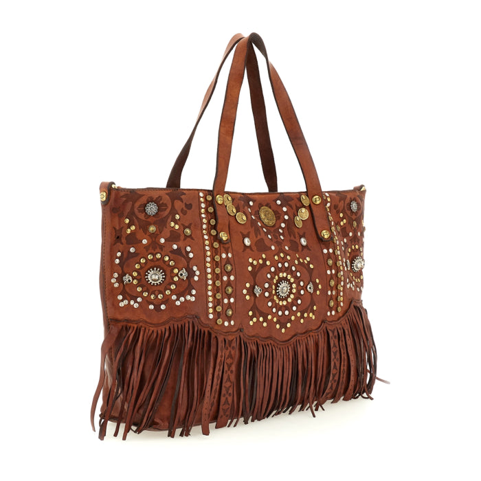 Borsa Carmen cognac Campomaggi