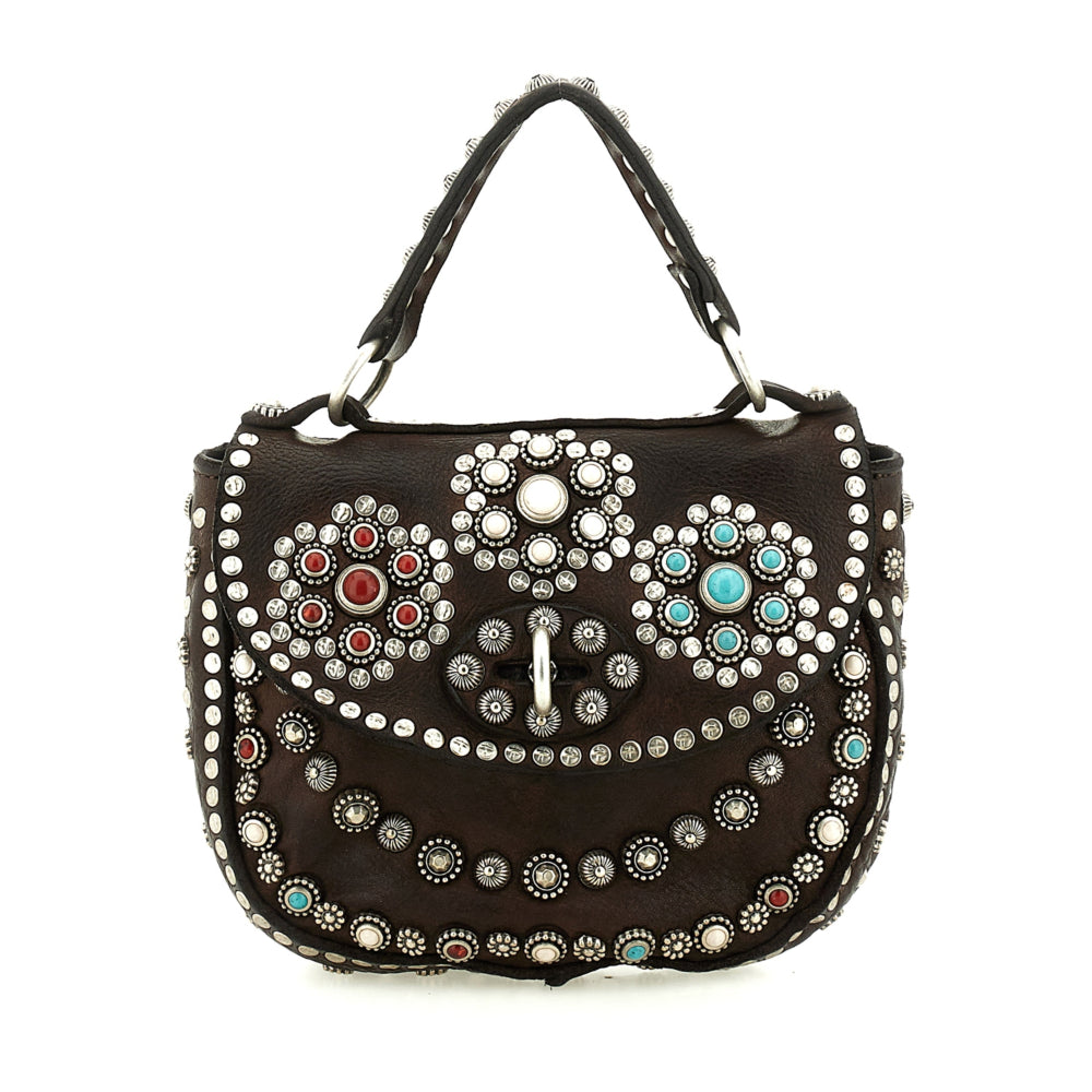 Mini Borsa Afrodite testa moro Campomaggi