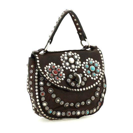 Mini Borsa Afrodite testa moro Campomaggi