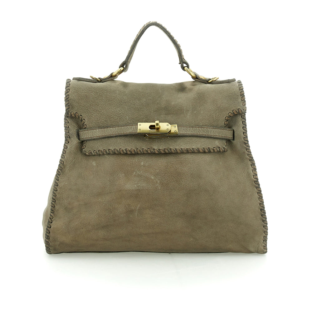 Borsa Ginevra cemento Campomaggi