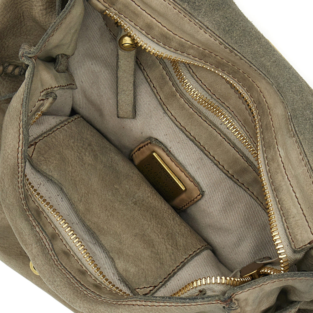 Borsa Ginevra cemento Campomaggi
