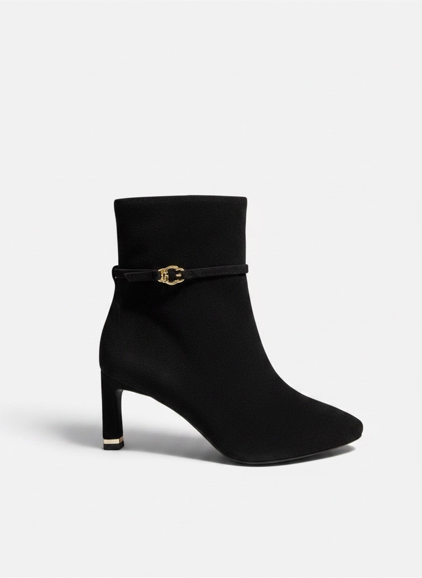 Stivaletto C-look in camoscio nero Coccinelle
