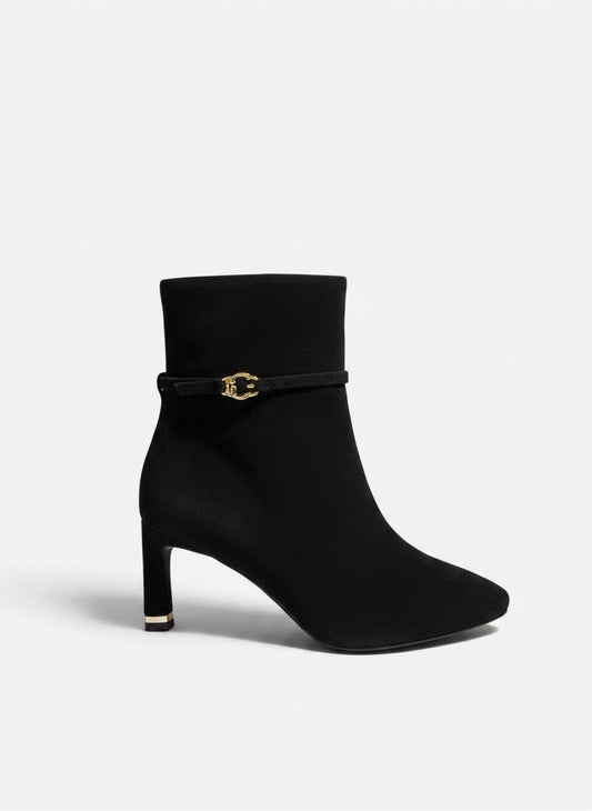 Stivaletto C-look in camoscio nero Coccinelle