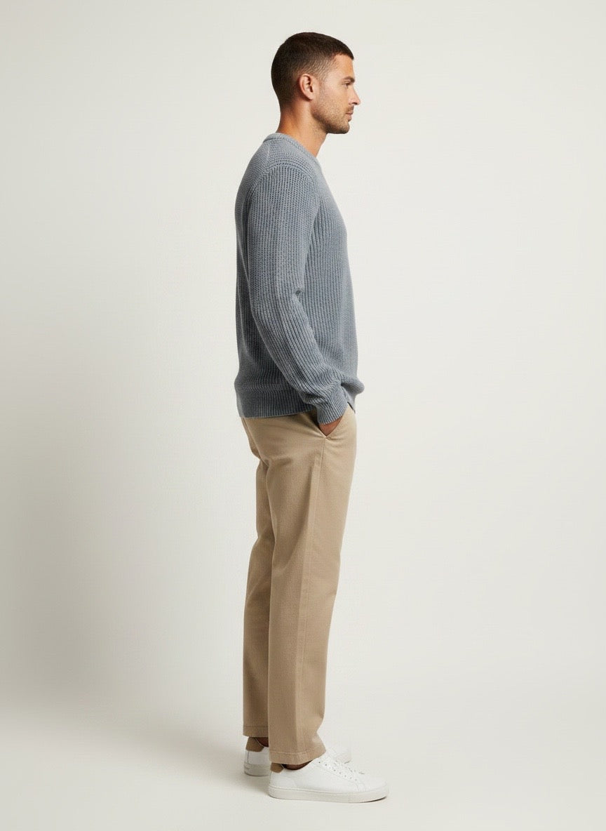 Maglia girocollo uomo vintage blue Replay