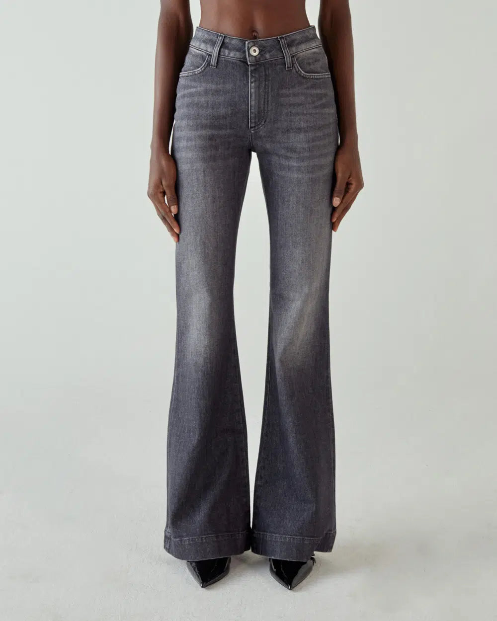 Jeans Zampa Grigio Organic