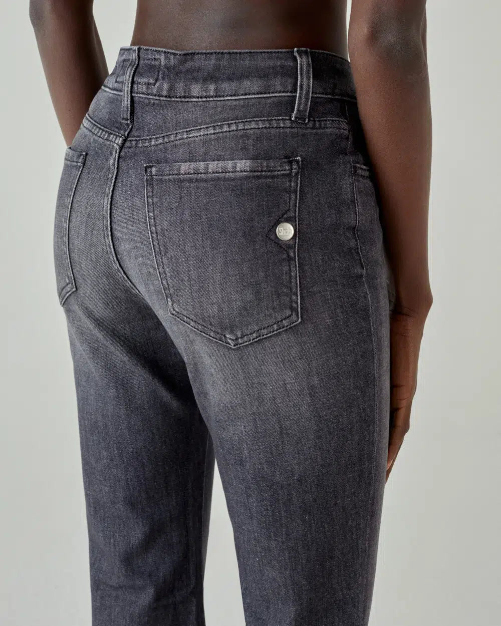 Jeans Zampa Grigio Organic