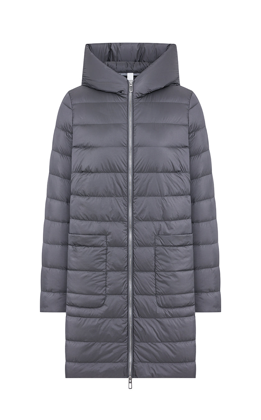 Piumino Cleo grigio Duno