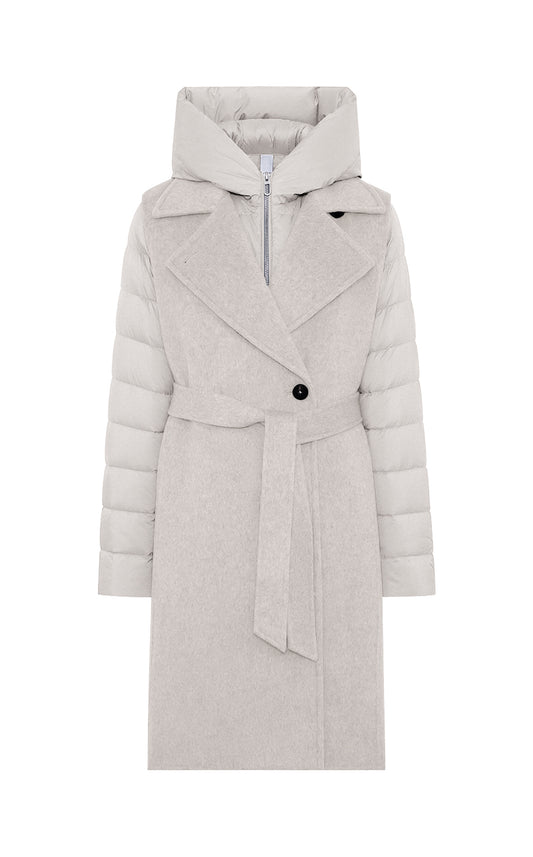 Piumino Cleo avorio Duno