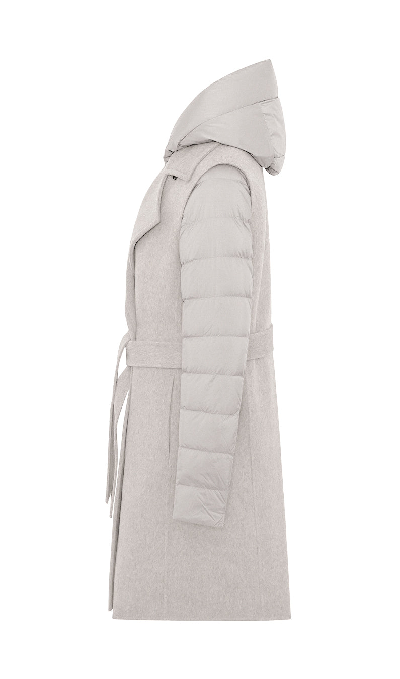 Piumino Cleo avorio Duno