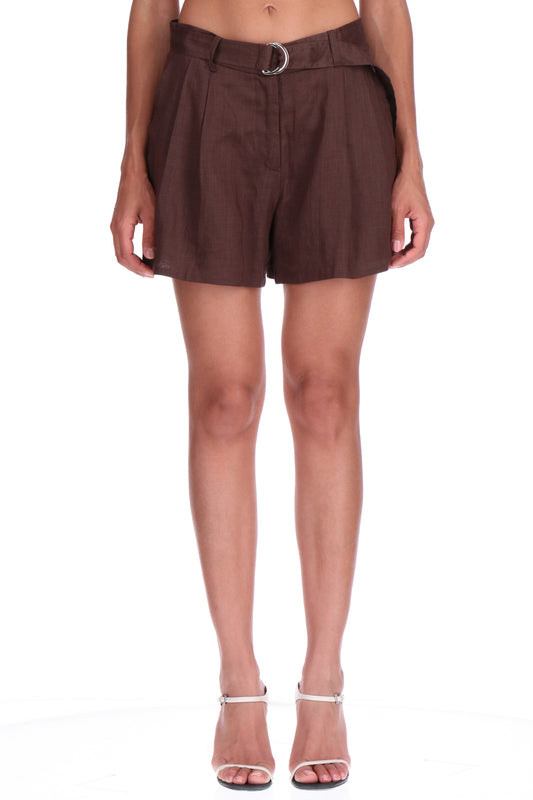 Short marrone Ermanno