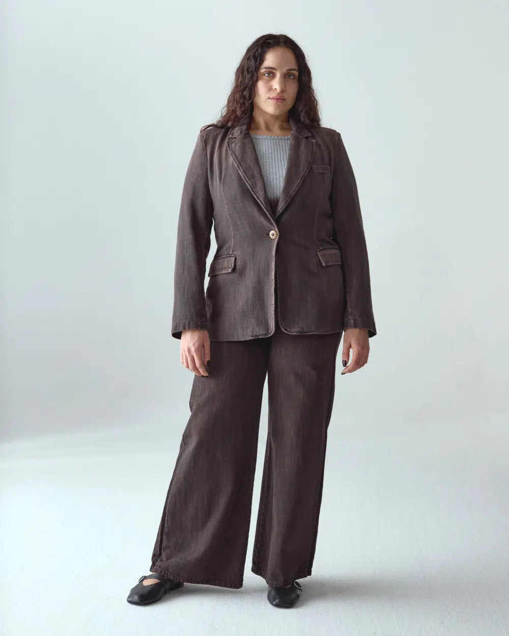 Blazer 1p denim japan