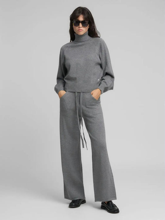 Pullover dolcevita grigio Replay