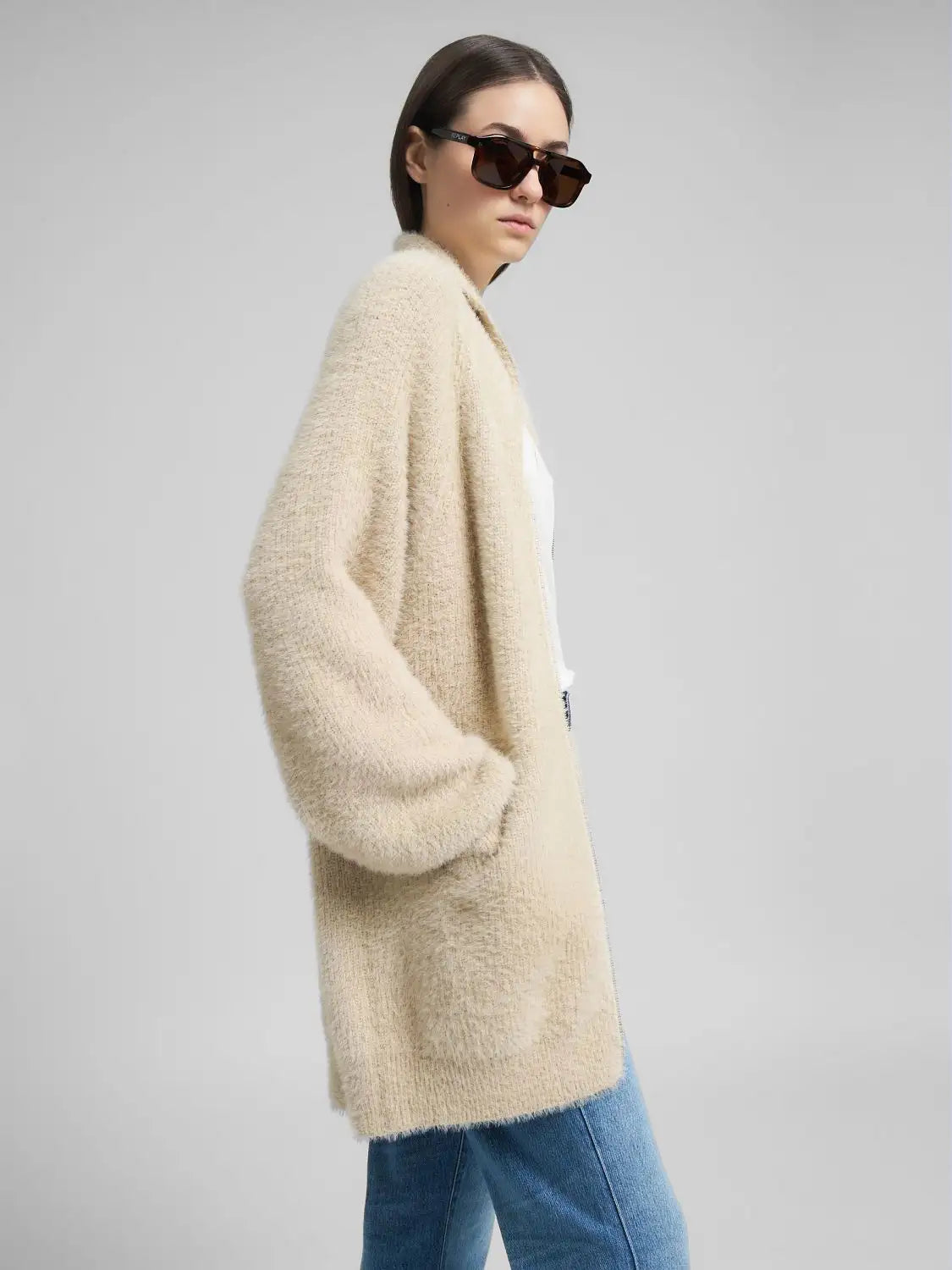 Bomber maglia soft hairy Replay