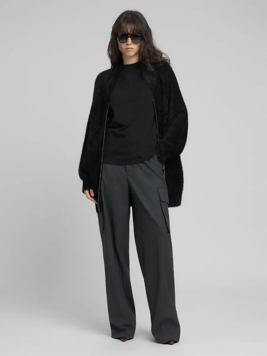 Bomber maglia soft hairy Replay