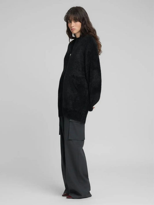 Bomber maglia soft hairy Replay