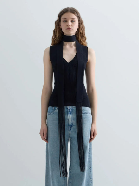 Top costine Replay nero