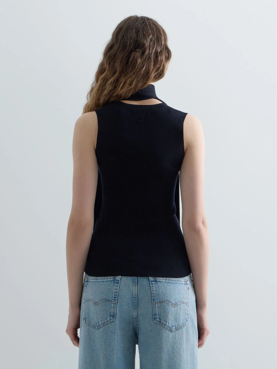 Top costine Replay nero