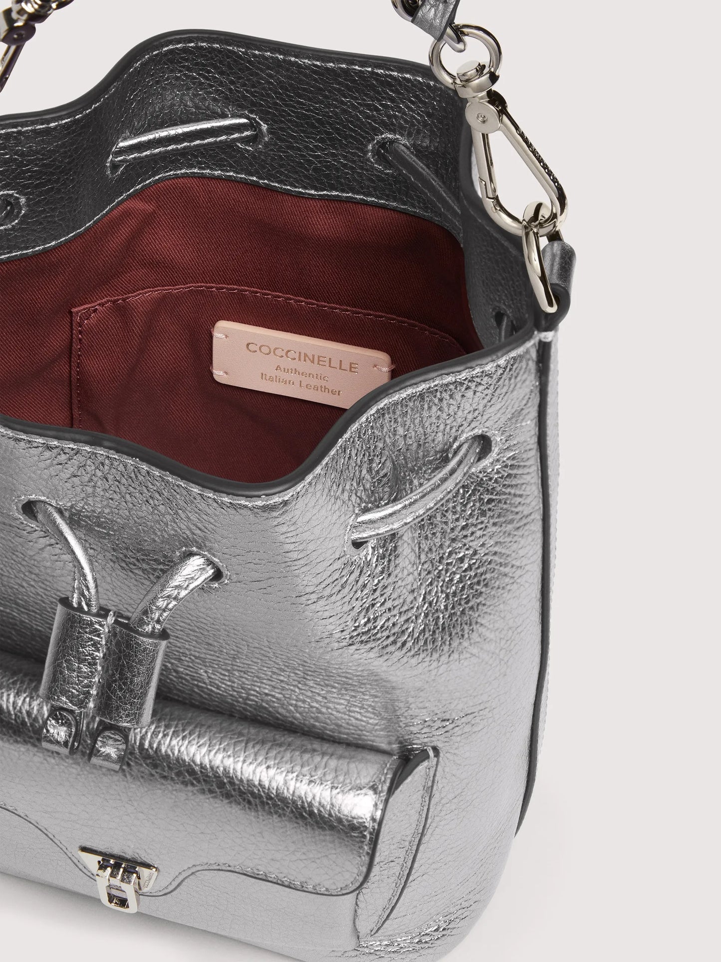 Secchiello Beat Generation gunmetal Coccinelle