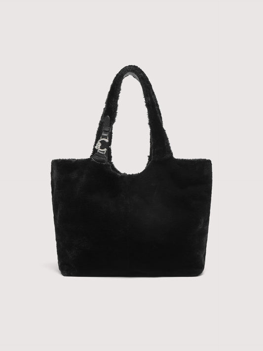 Borsa c-easy syn. fur nero Coccinelle
