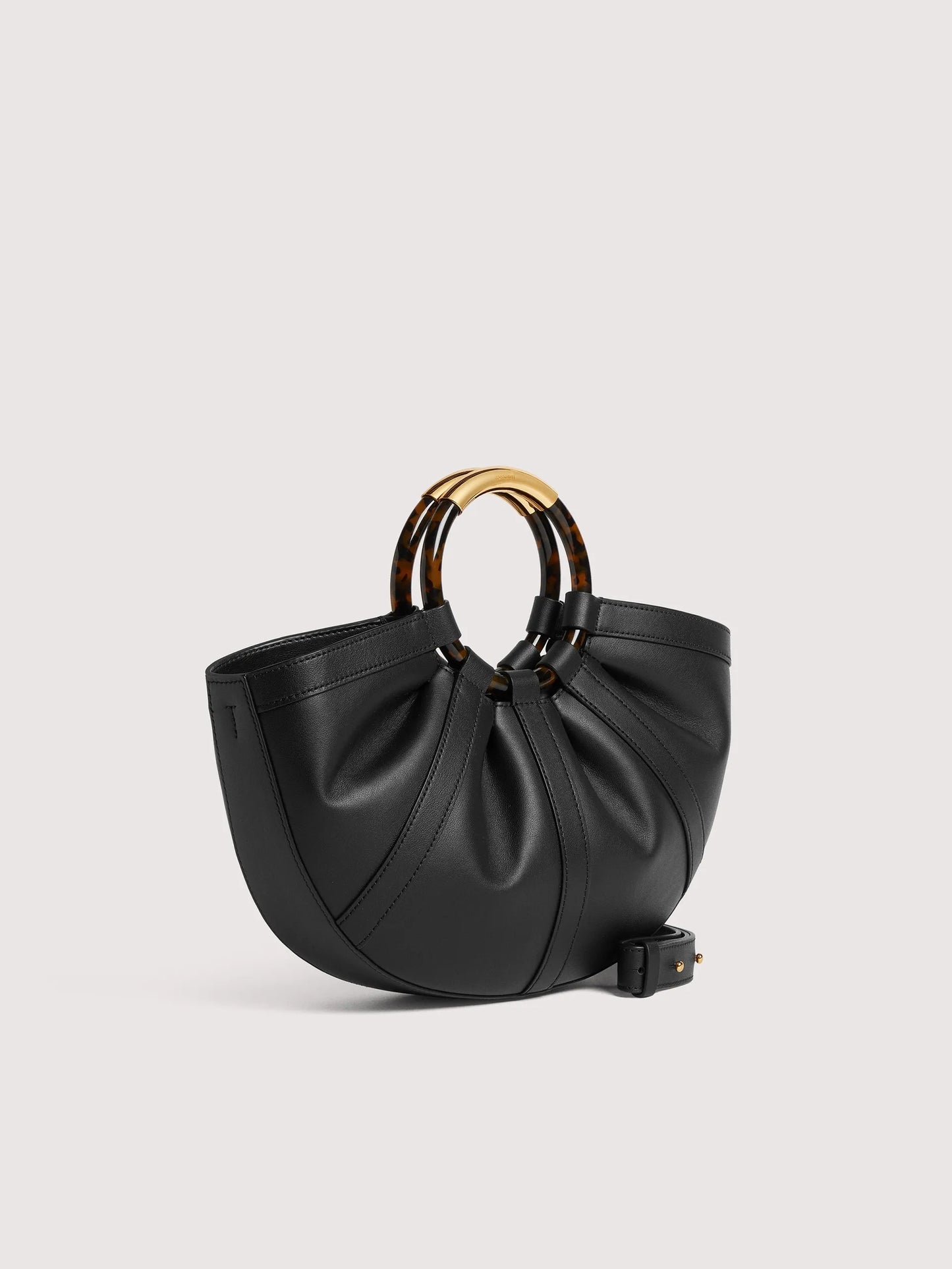 Borsa shell nera Coccinelle mini