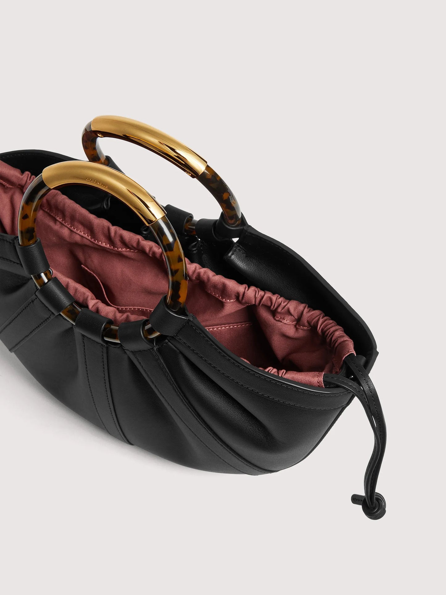 Borsa shell nera Coccinelle mini