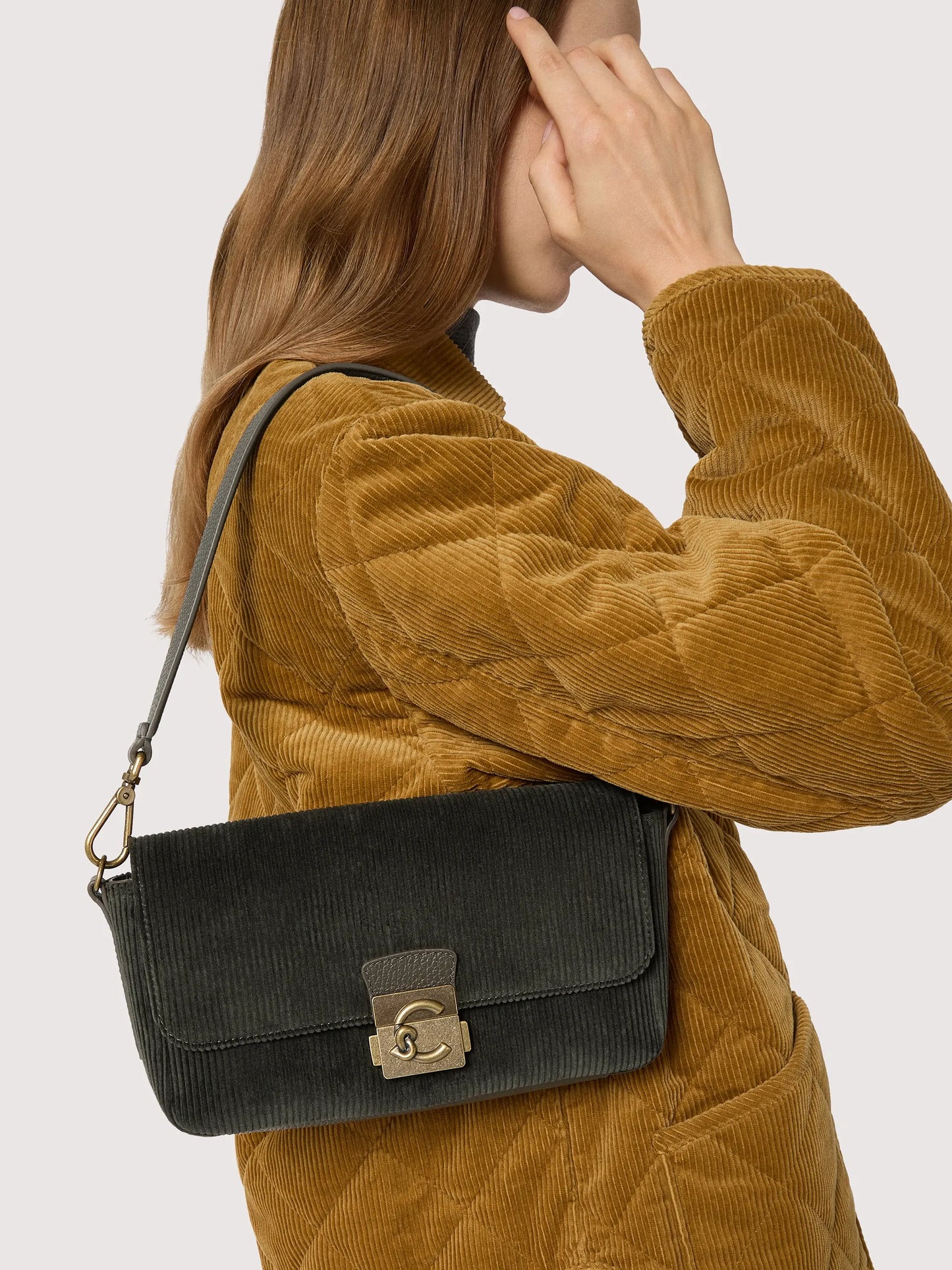 Borsa c-me fango Coccinelle