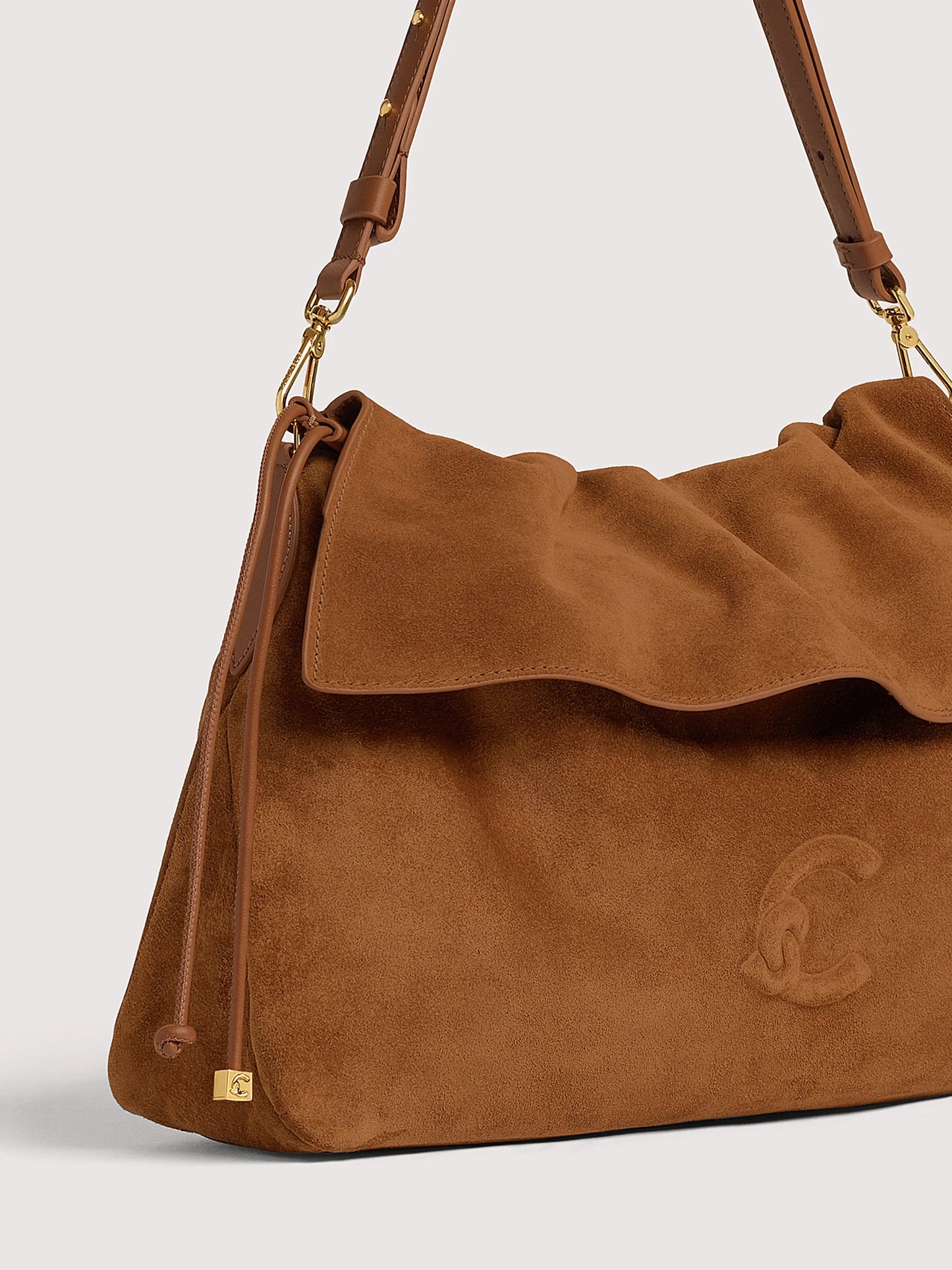 Borsa Lidia suede cognac Coccinelle