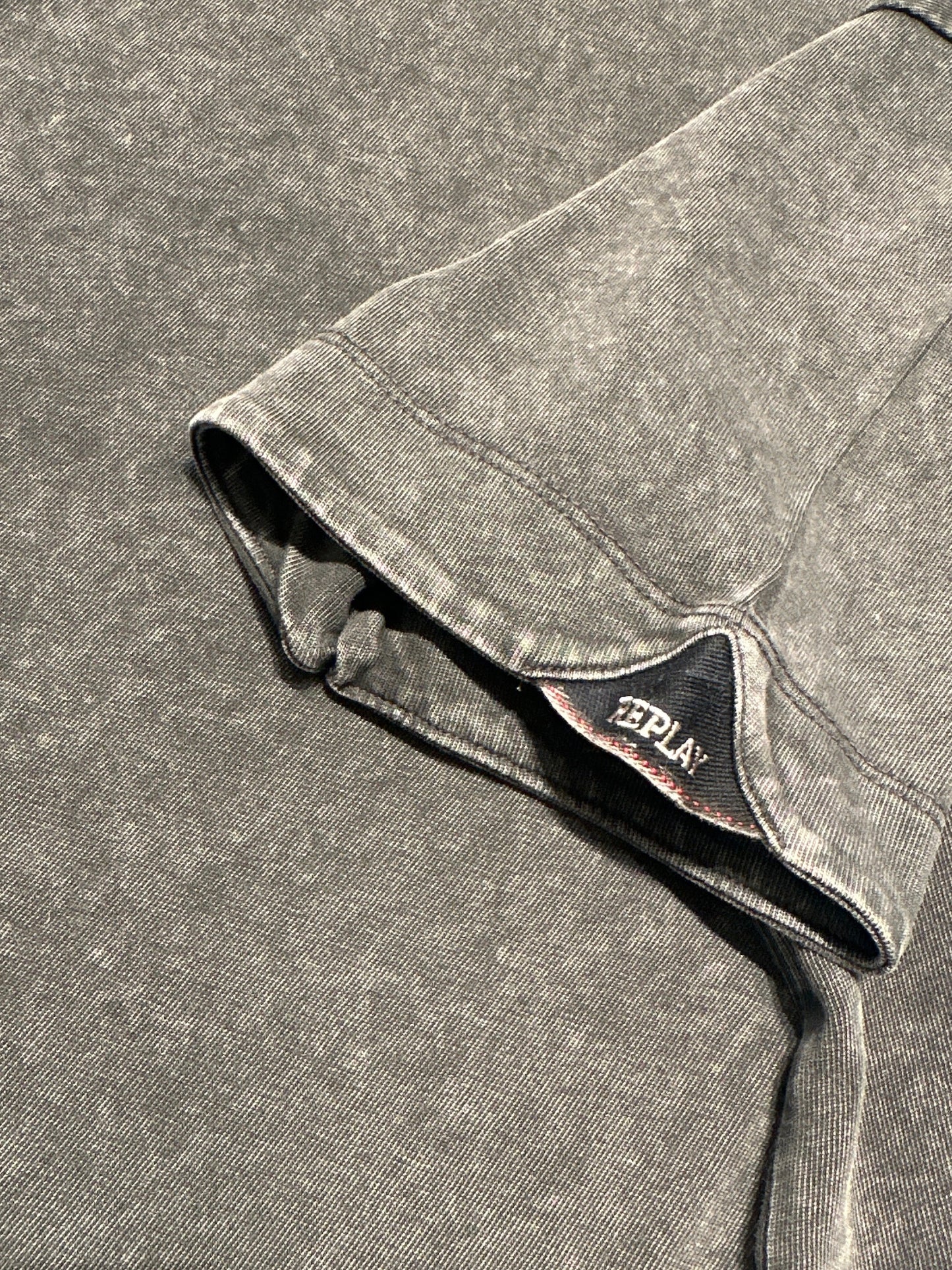 T-shirt uomo vintage black Replay