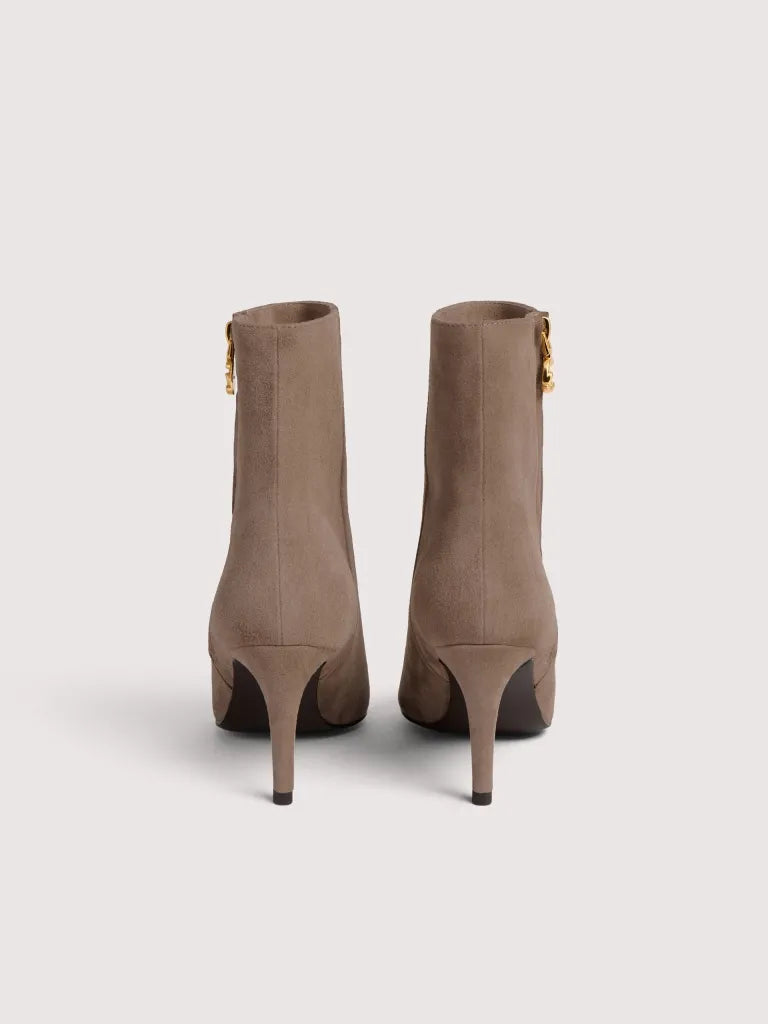 Stivaletto C-me Taupe camoscio Coccinelle