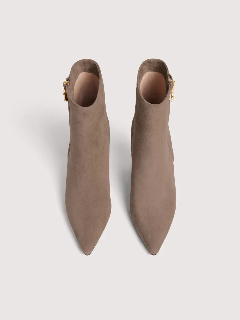 Stivaletto C-me Taupe camoscio Coccinelle
