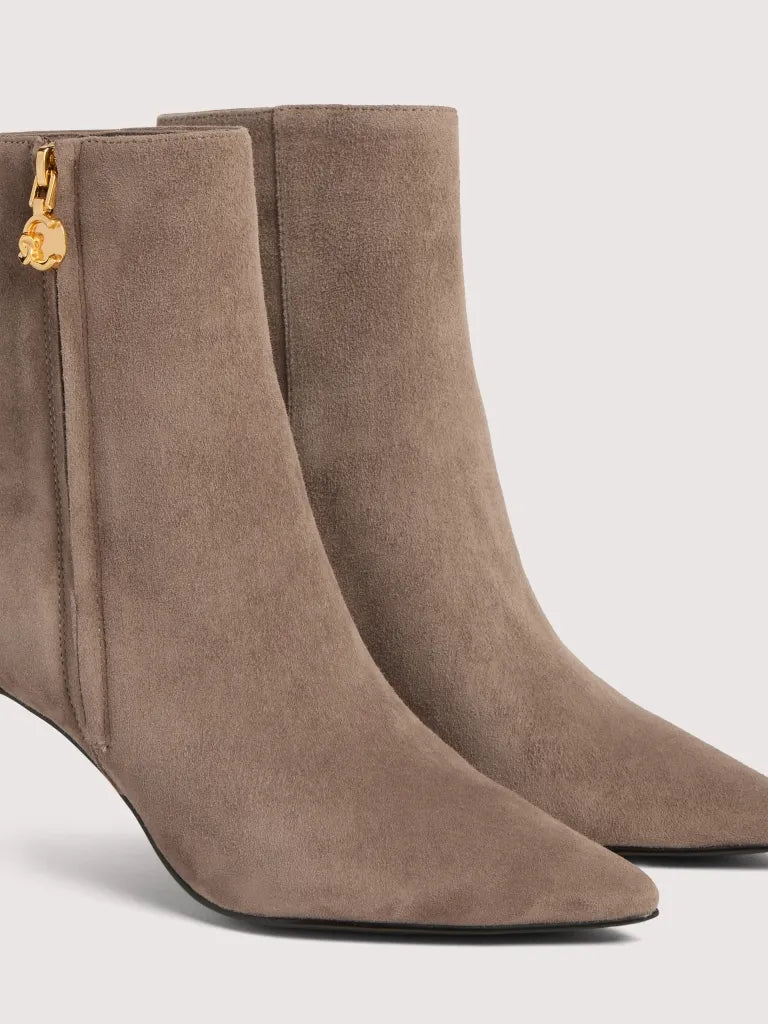 Stivaletto C-me Taupe camoscio Coccinelle
