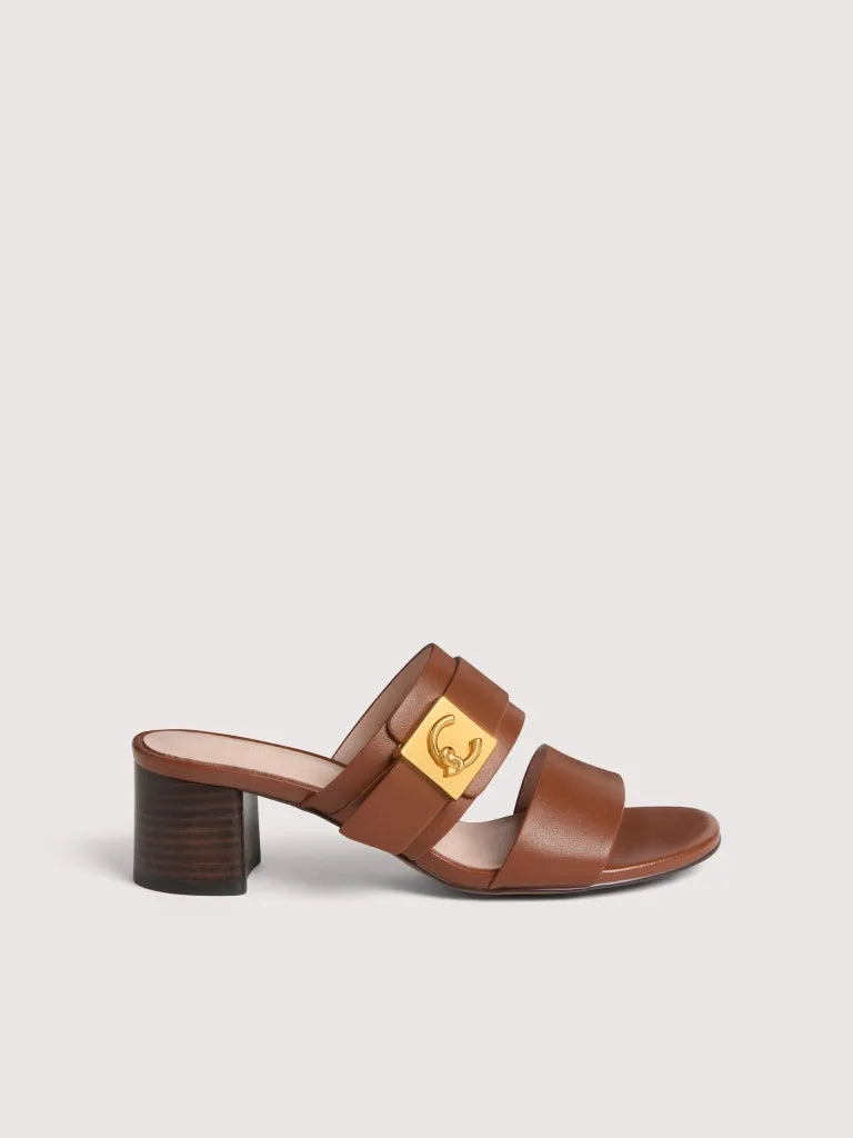 Sabot Coccinelle c-me look cuoio