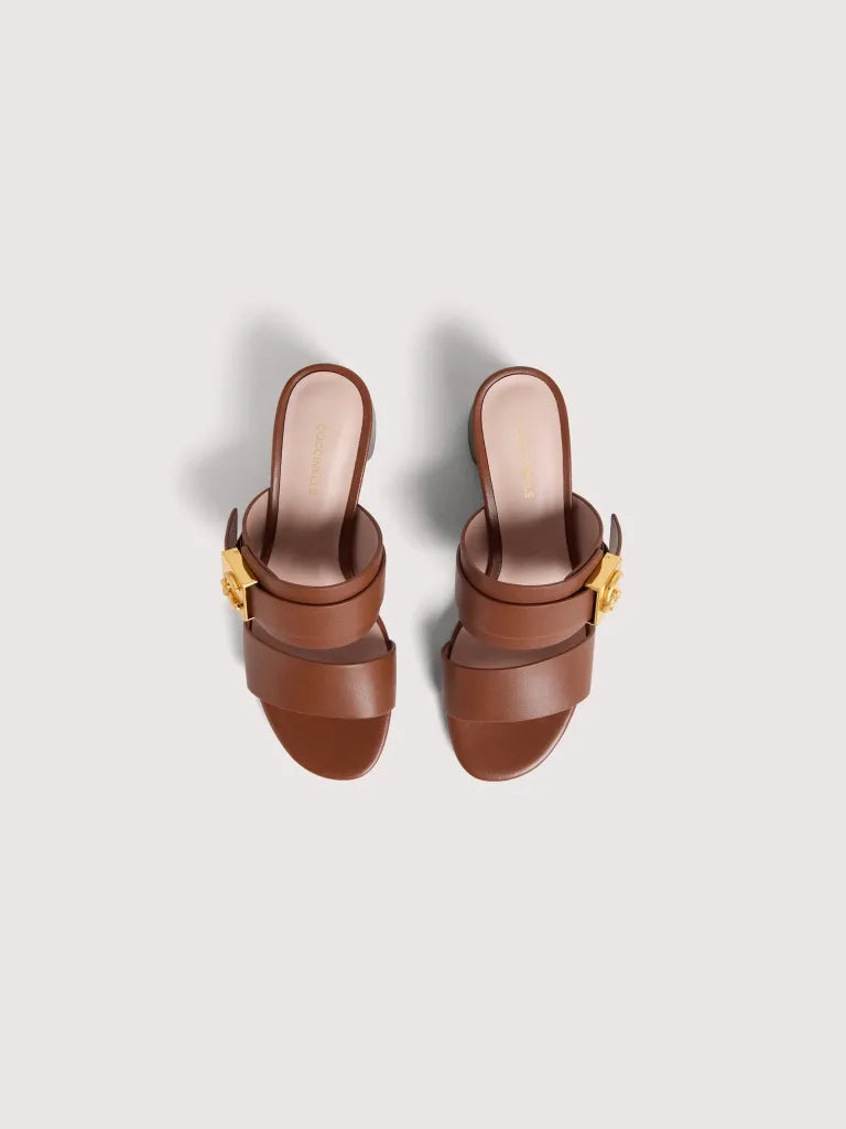 Sabot Coccinelle c-me look cuoio