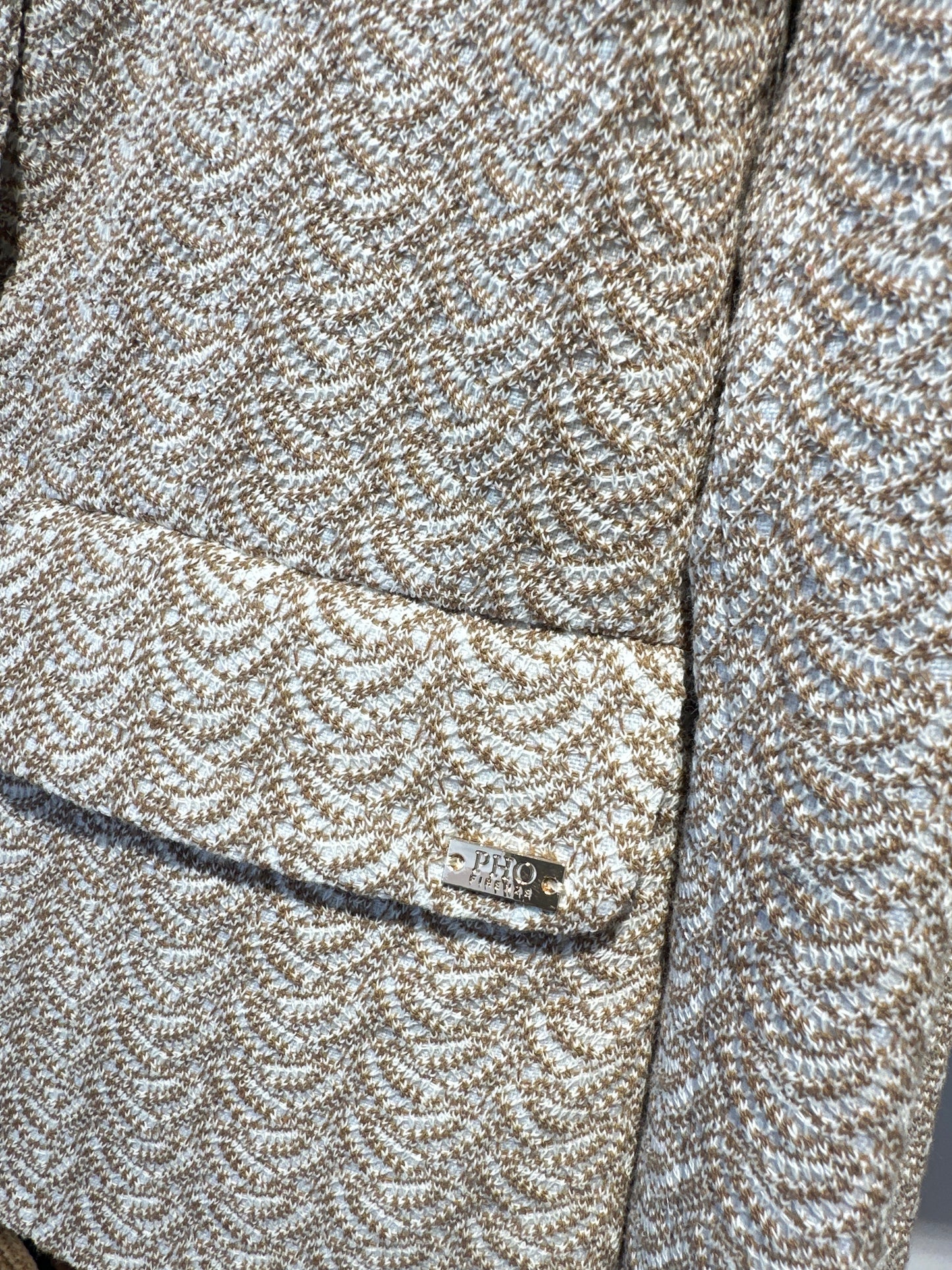 Giacca chanel corta beige Pho Firenze