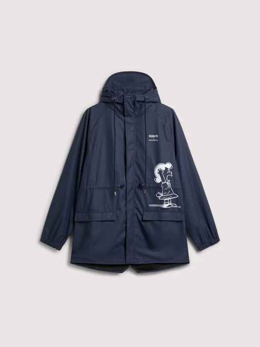 Impermeabile Peanuts blu