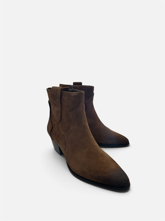 Stivaletto texano Flare nocciola