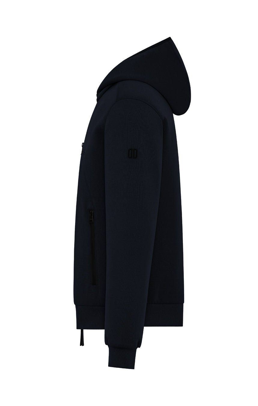 Giubbino reversibile blu Duno